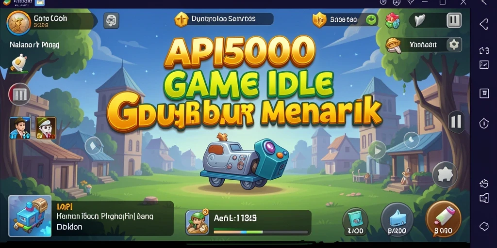 Tampilan gameplay santai dari API5000 yang mengasyikkan.