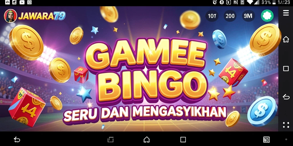 Screenshot gameplay seru JAWARA79 dengan tampilan menarik.