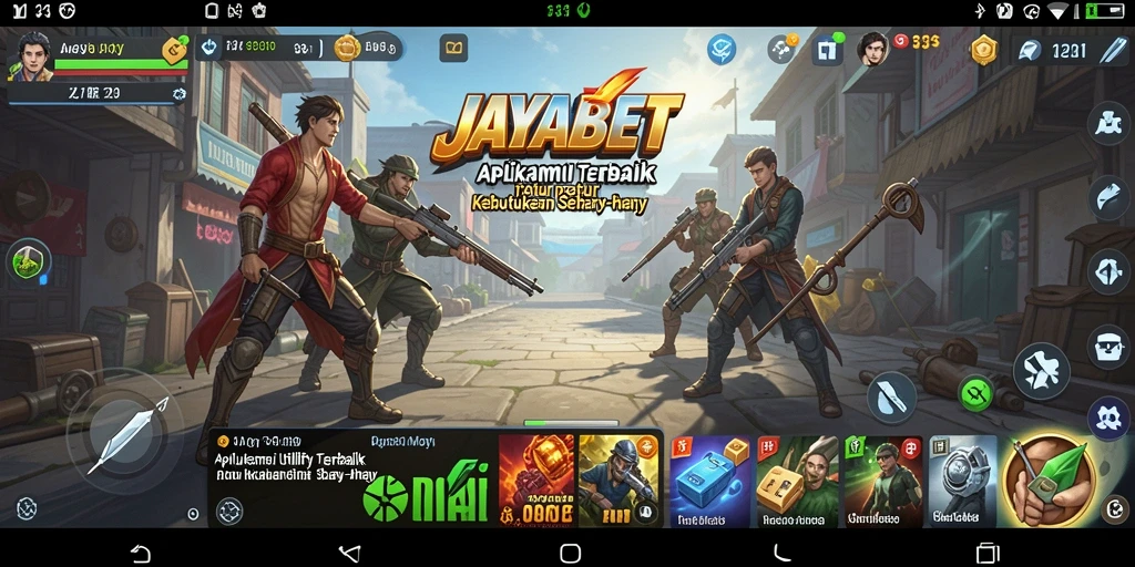 Tampilan menarik dan fungsionalitas aplikasi JAYABET untuk kebutuhan harian.