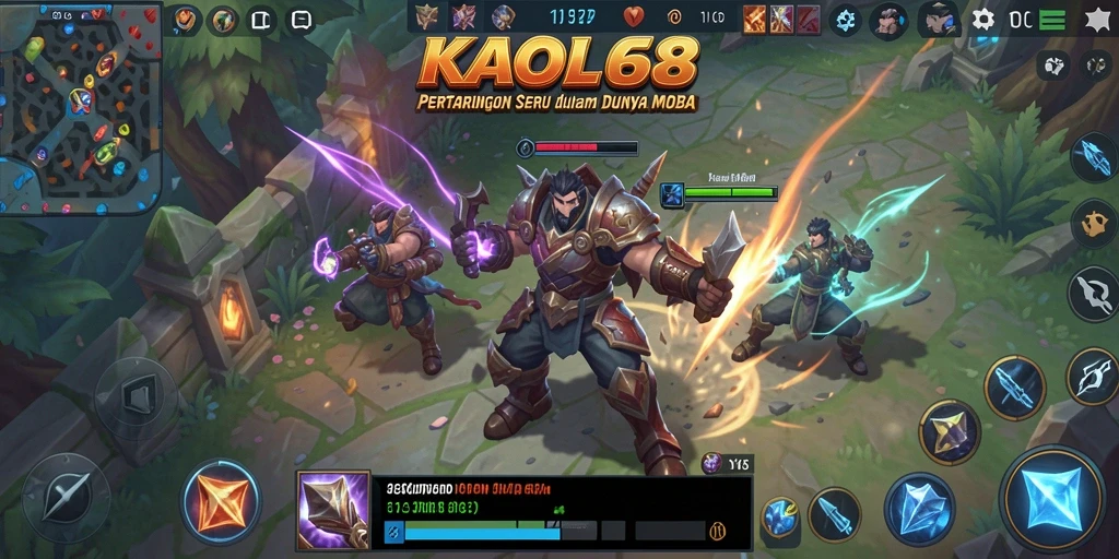 Gameplay seru KAOL68 dengan pertarungan tim yang epik.
