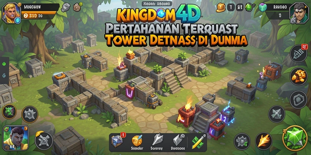 Tampilan menarik dari gameplay KINGDOM4D yang penuh strategi menawan.