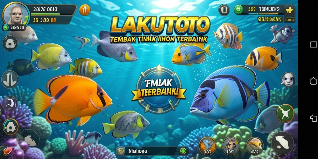 Menggambarkan serunya menangkap ikan dalam LAKUTOTO.