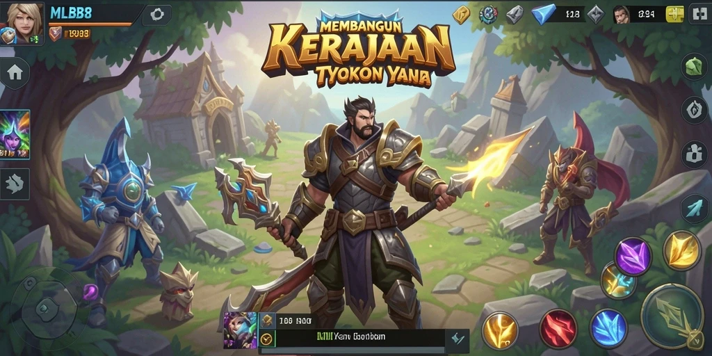 Tampilan menarik gameplay Tycoon MLBB8.