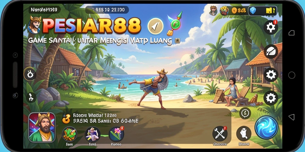 Gameplay PESIAR88 yang seru dan menghibur saat dimainkan.