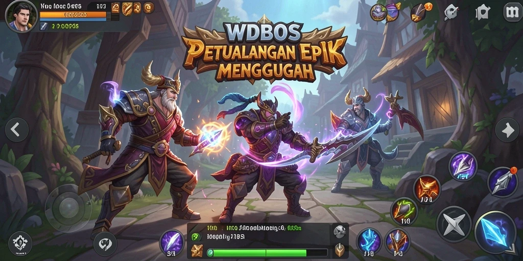 Tampilan mengesankan dari gameplay ARPG yang mendebarkan.